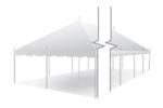 20' x 50' pole tent - 1 piece top